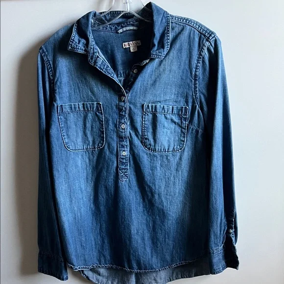 Merona denim shirt - Picture 9 of 10